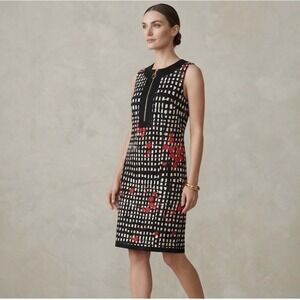 Per Se, Vintage, Sleeveless Zip Up Dress